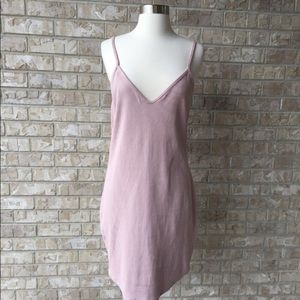 NWT Express Spaghetti Strap Cami Textured Dress Size  L 🌸